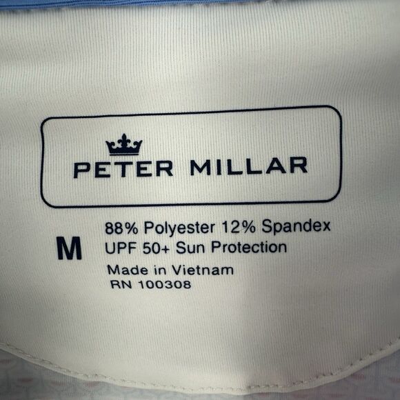 Peter Millar Top Women M Sun Serenity UPF 1/4 Zip Golf Lightweight Base Layer - Picture 15 of 16